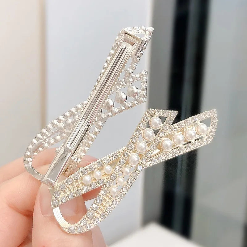 Pearl Hair Clips Set