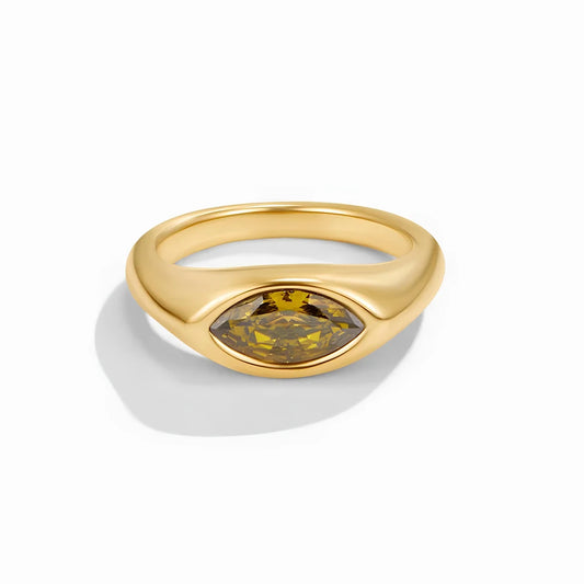 Zircon Cocktail Ring
