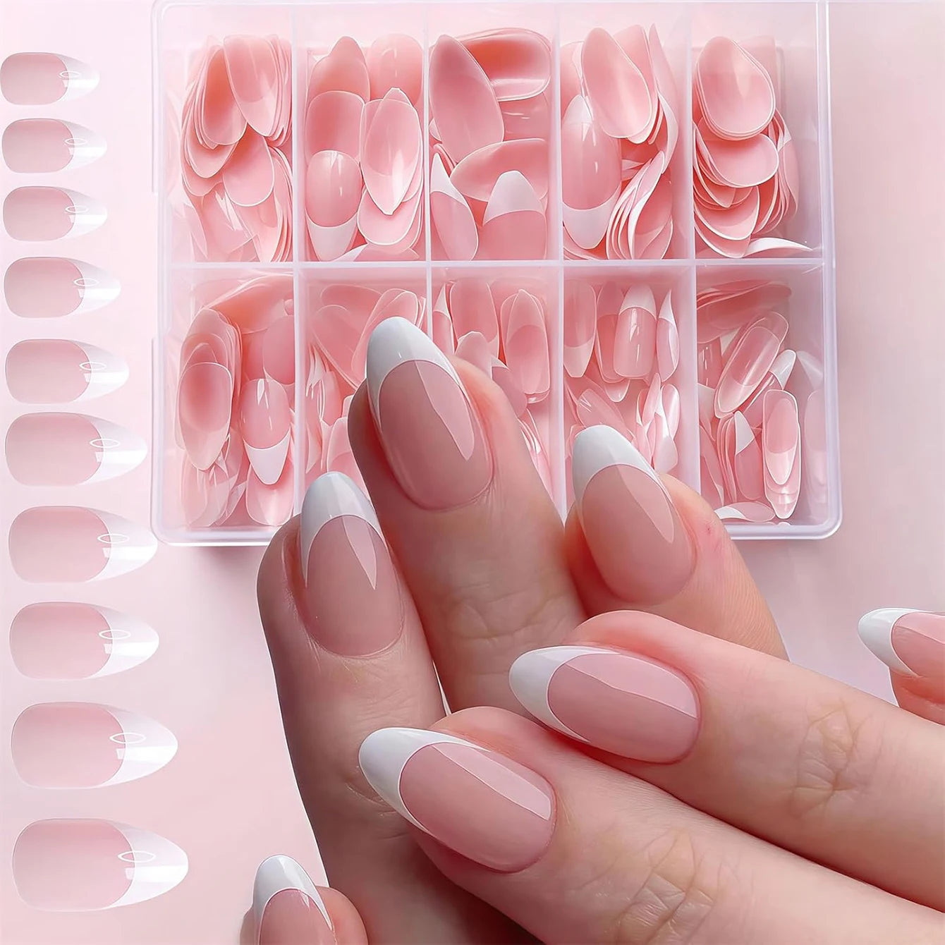 French Style Press On Nails