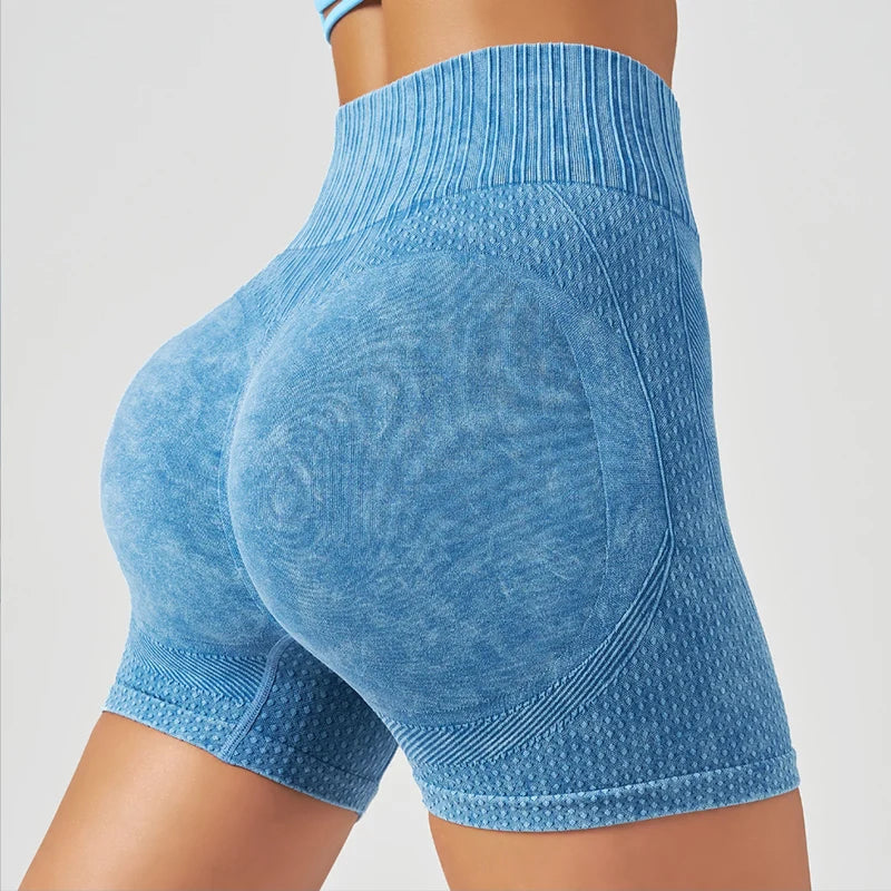 Nylon Quick-Dry Yoga Shorts