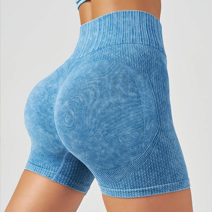 Nylon Quick-Dry Yoga Shorts