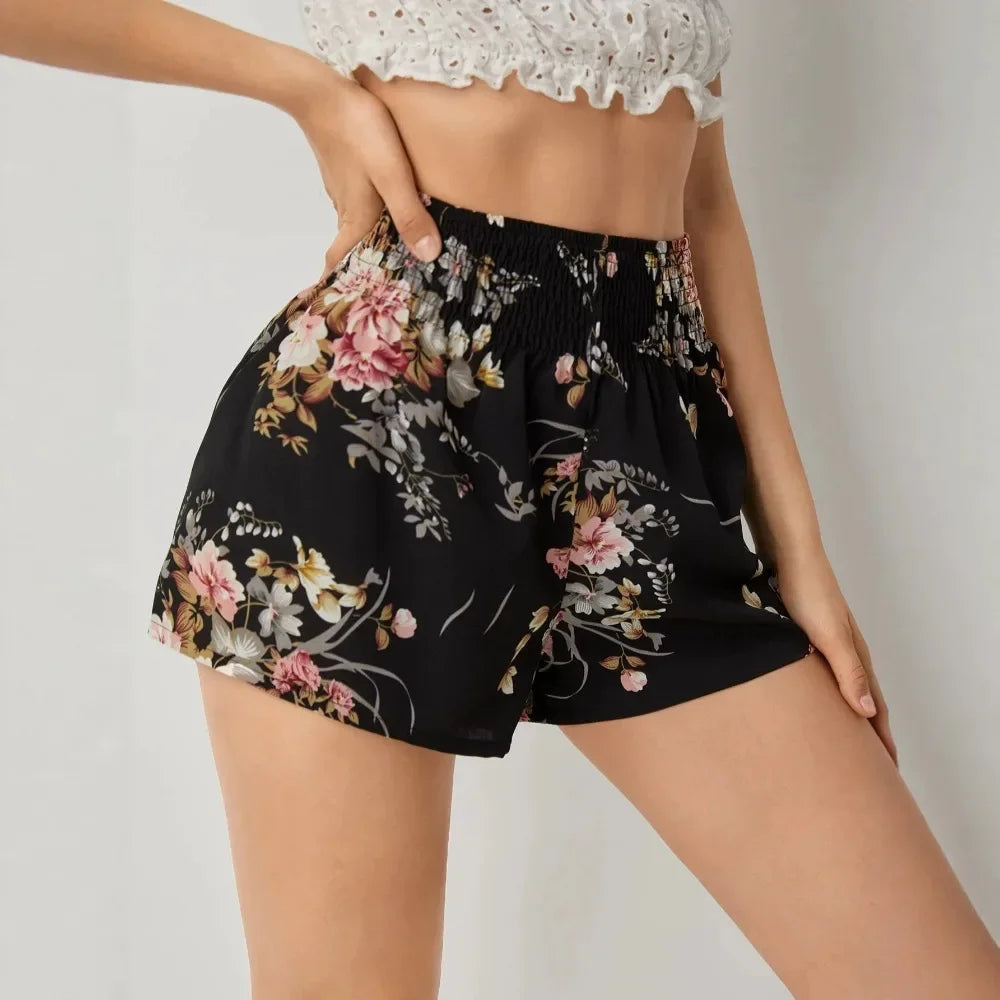 Floral Print Shorts