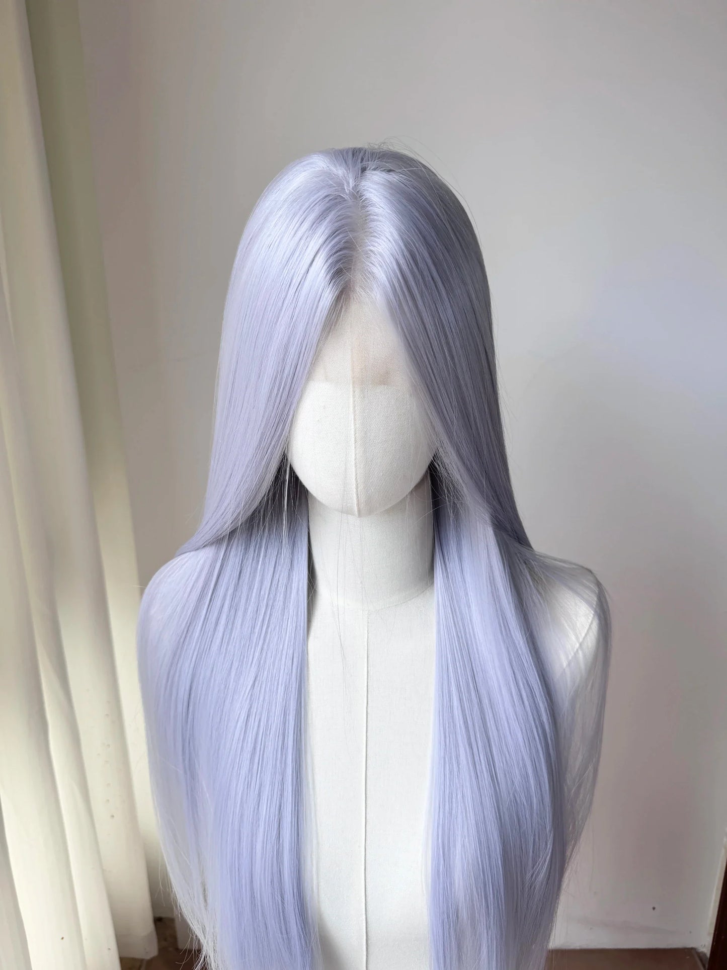 Long Lavender Wig