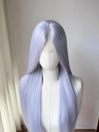 Long Lavender Wig