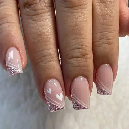 Green Leopard Press On Nails
