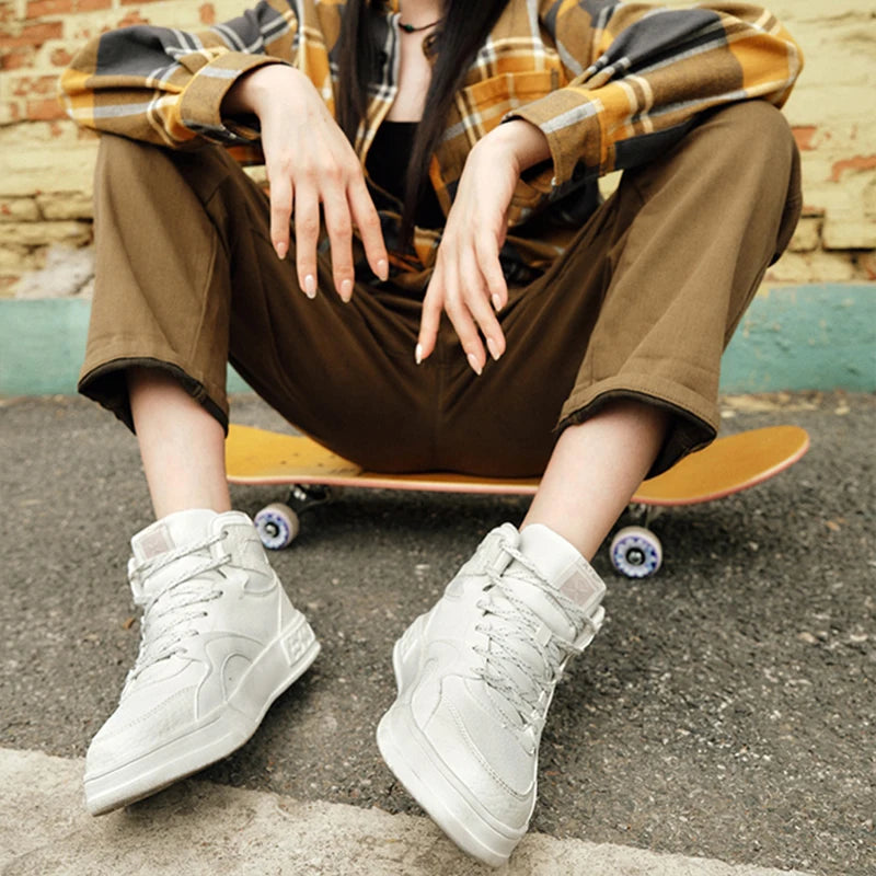 Xtep Skateboarding High-Top Sneakers