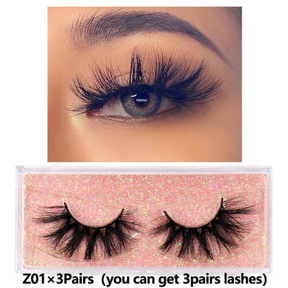 Luxury Crisscross Mink Lashes