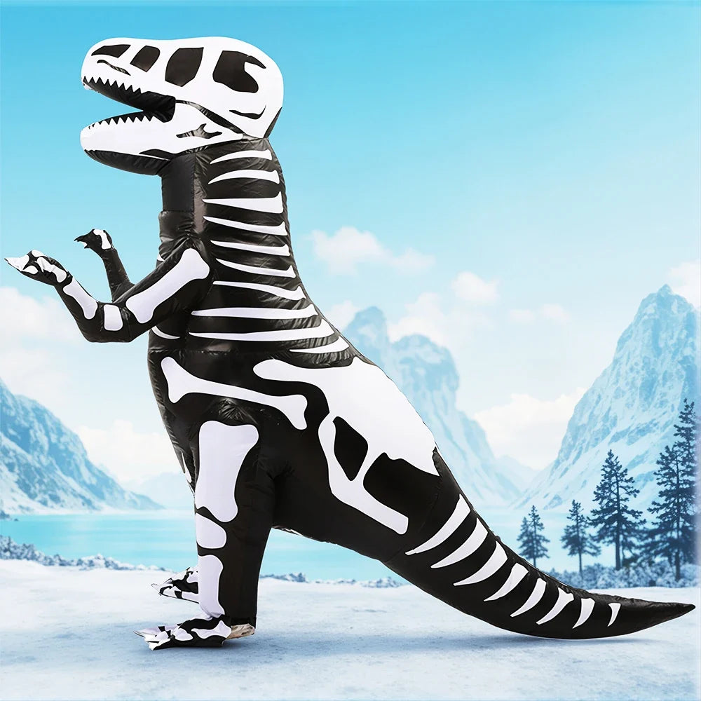 Inflatable Dinosaur Mascot Costume