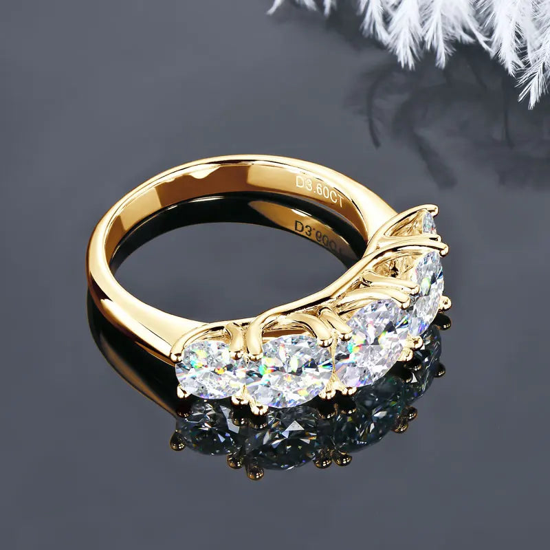 3.6ct Moissanite Ring