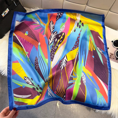 Fruit Print Korean Square Scarf