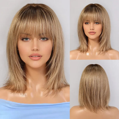 Short Straight Bob Wig