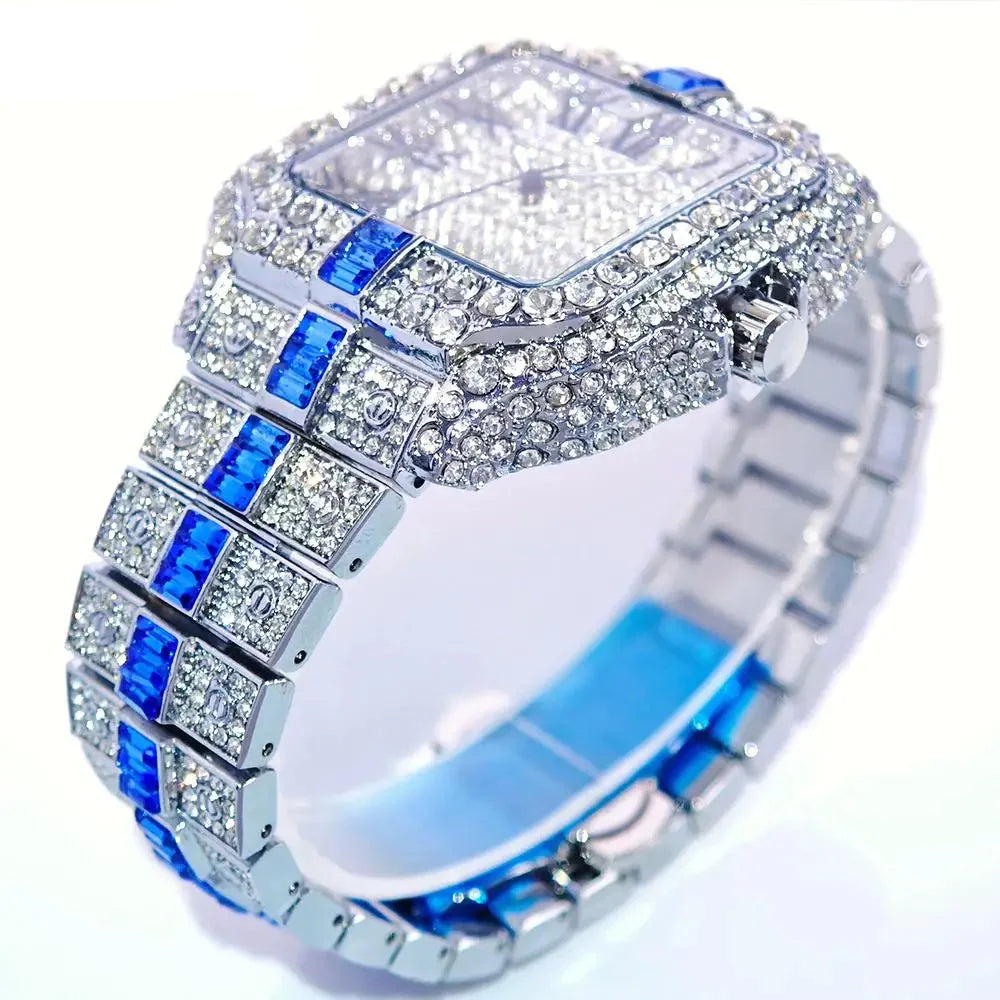 Iced Out Diamond Watch