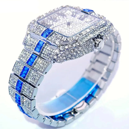 Iced Out Diamond Watch