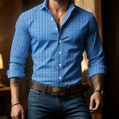 Casual Stretch Dress Shirt