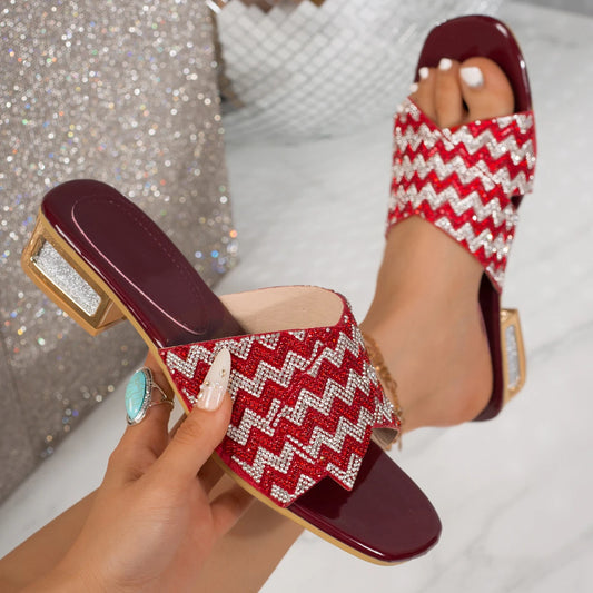 Shallow PU Summer Slippers