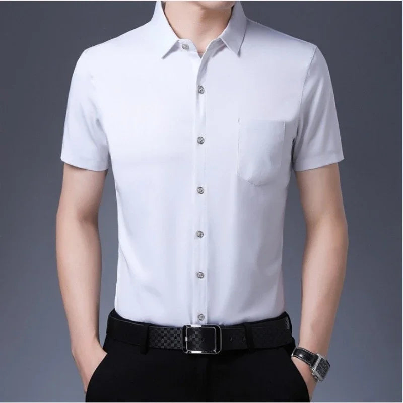 Double Breasted Smart Shirt