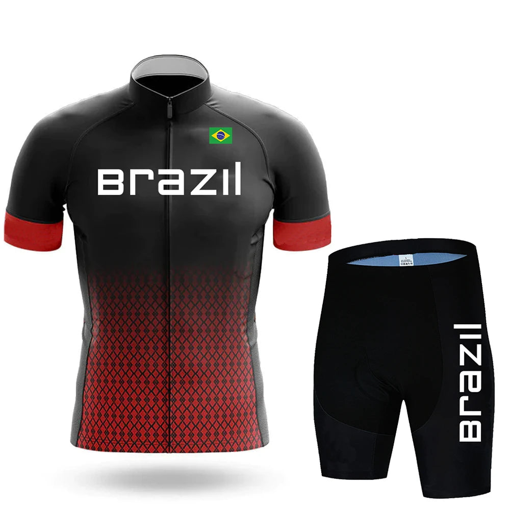 Breathable Road Cycling Jersey Set