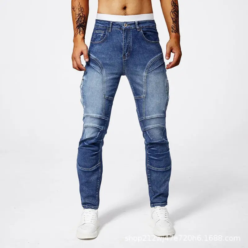 Motorcycle Denim Riding Trousers