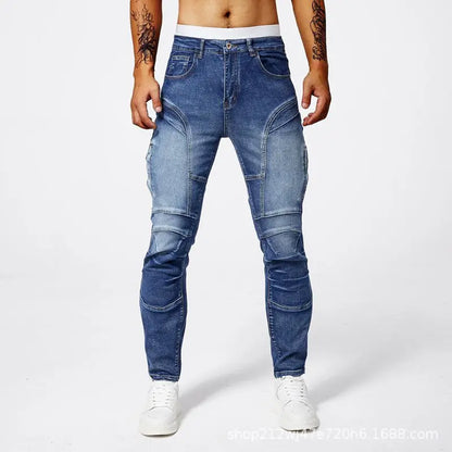 Motorcycle Denim Riding Trousers