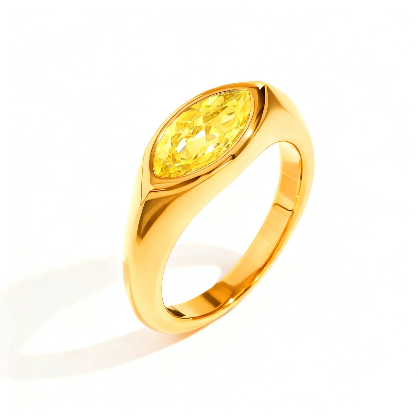 Zircon Cocktail Ring