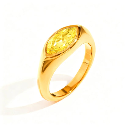 Zircon Cocktail Ring