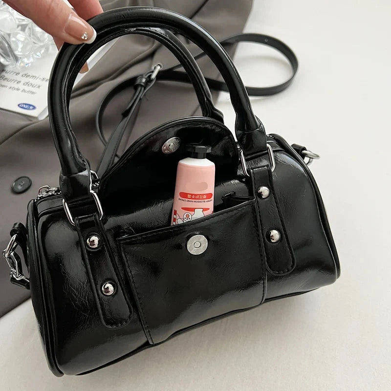 Burgundy Mini Handbag