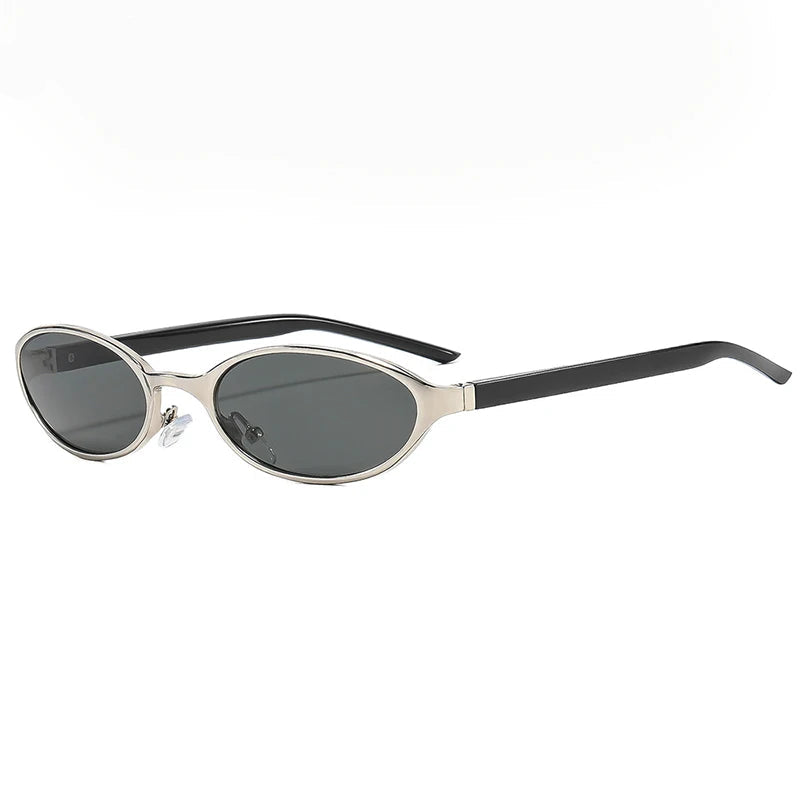 Oval Y2K Gradient Sunglasses