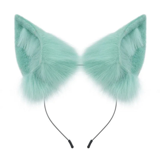 Plush Fox Ears Headband