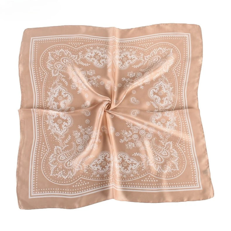 Satin Silk Feeling Hair Scarf