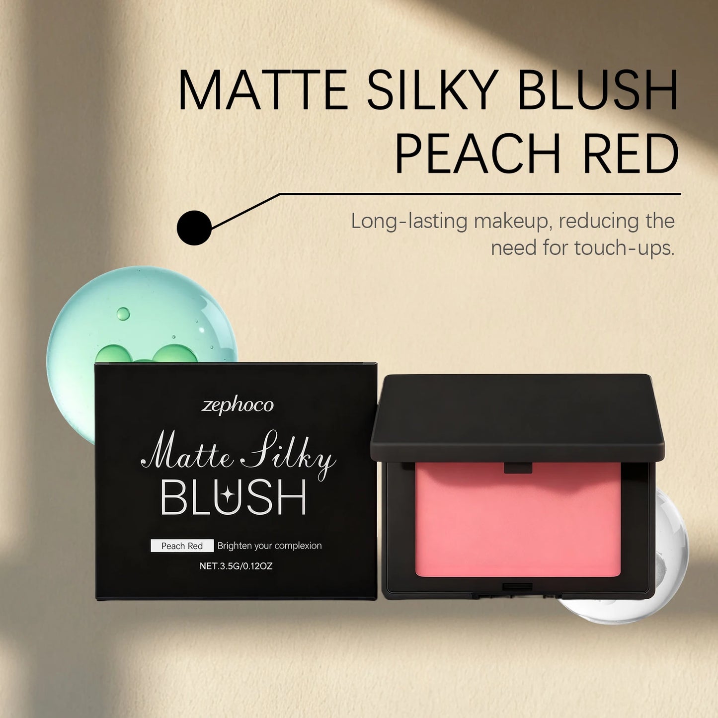 Matte Powder Blush Compact