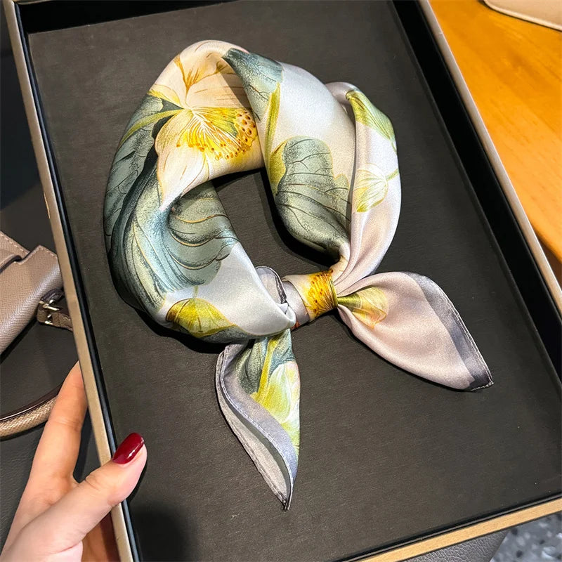 Mulberry Silk Square Bandana
