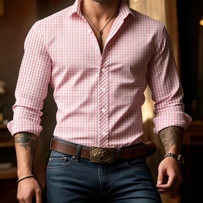 Casual Stretch Dress Shirt