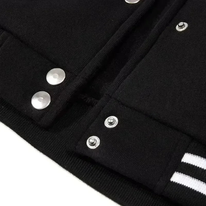 Butterfly Heart Baseball Jacket
