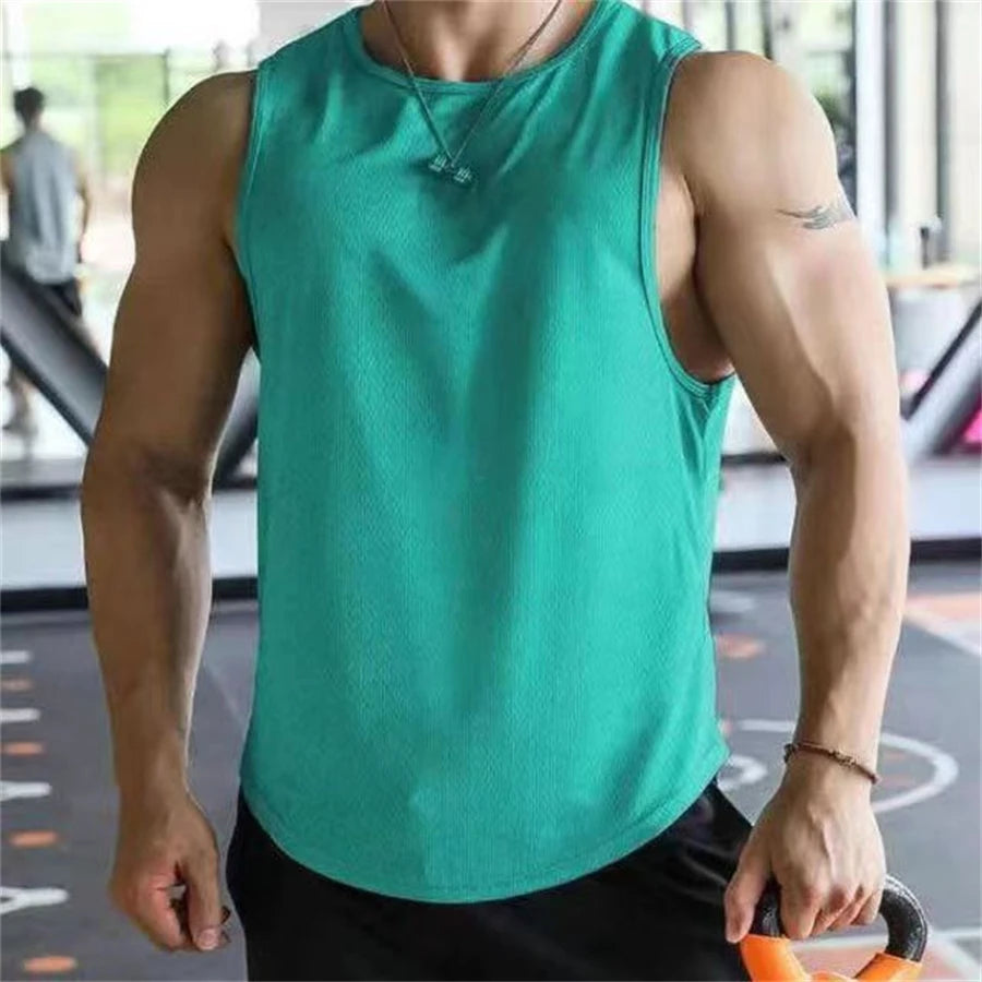 Mesh Workout Tank Top