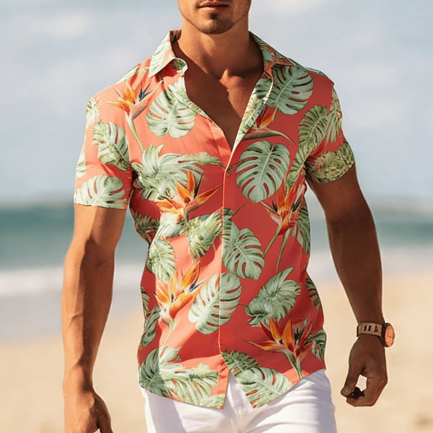 Digital Print Casual Shirt