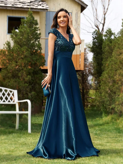 Sequins Luxury Evening Dresses