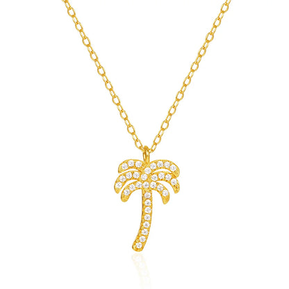 Zircon Pendant Necklace