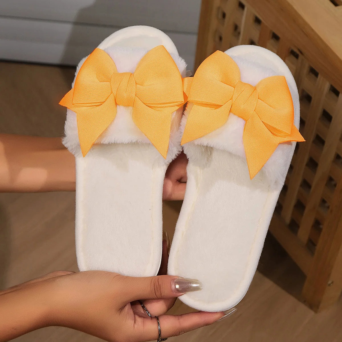 Women Butterfly Winter Slippers