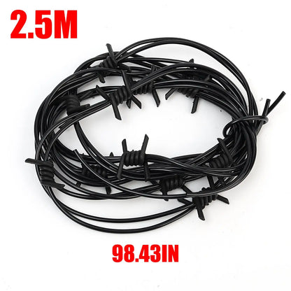 Fake Barbed Wire Fence Prop