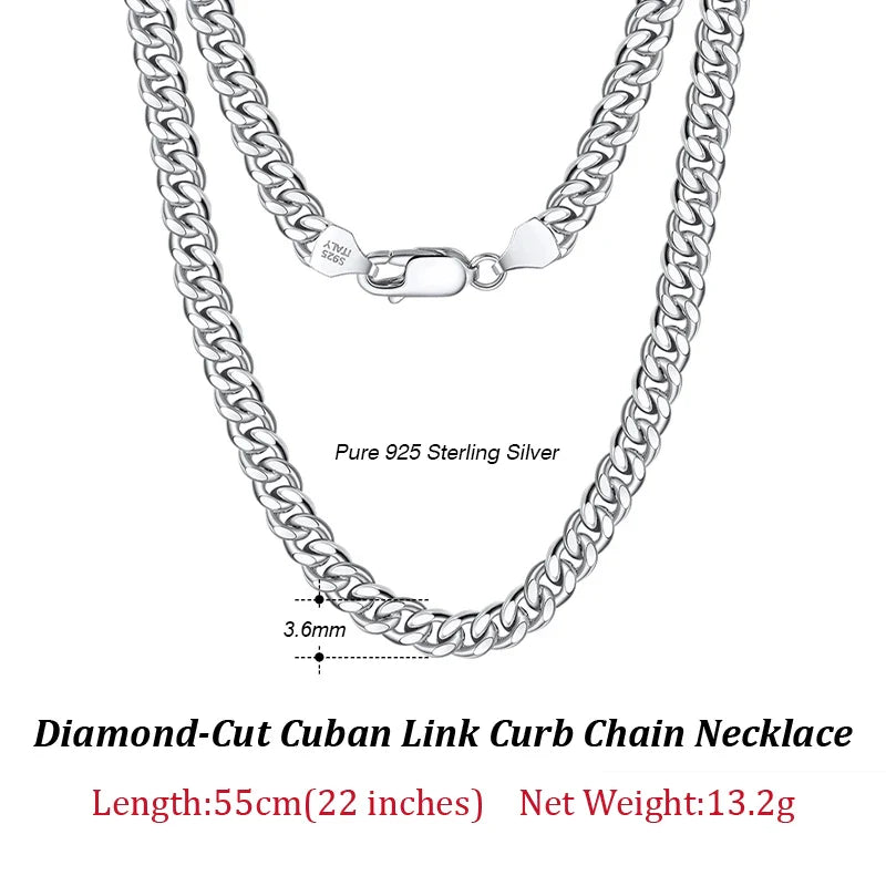 Italian Silver Cuban Bracelet