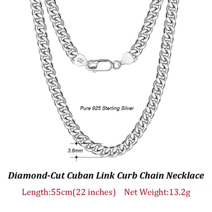 Italian Silver Cuban Bracelet
