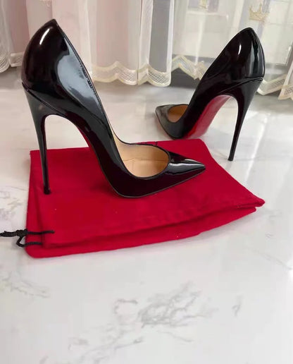 Black Thin Heels