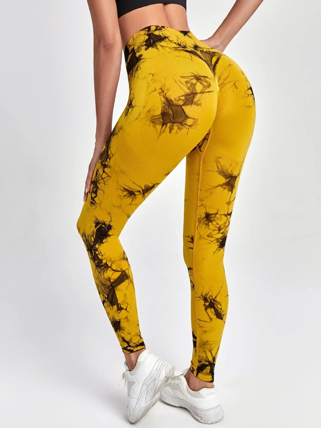 Tie-Dye Breathable Yoga Leggings