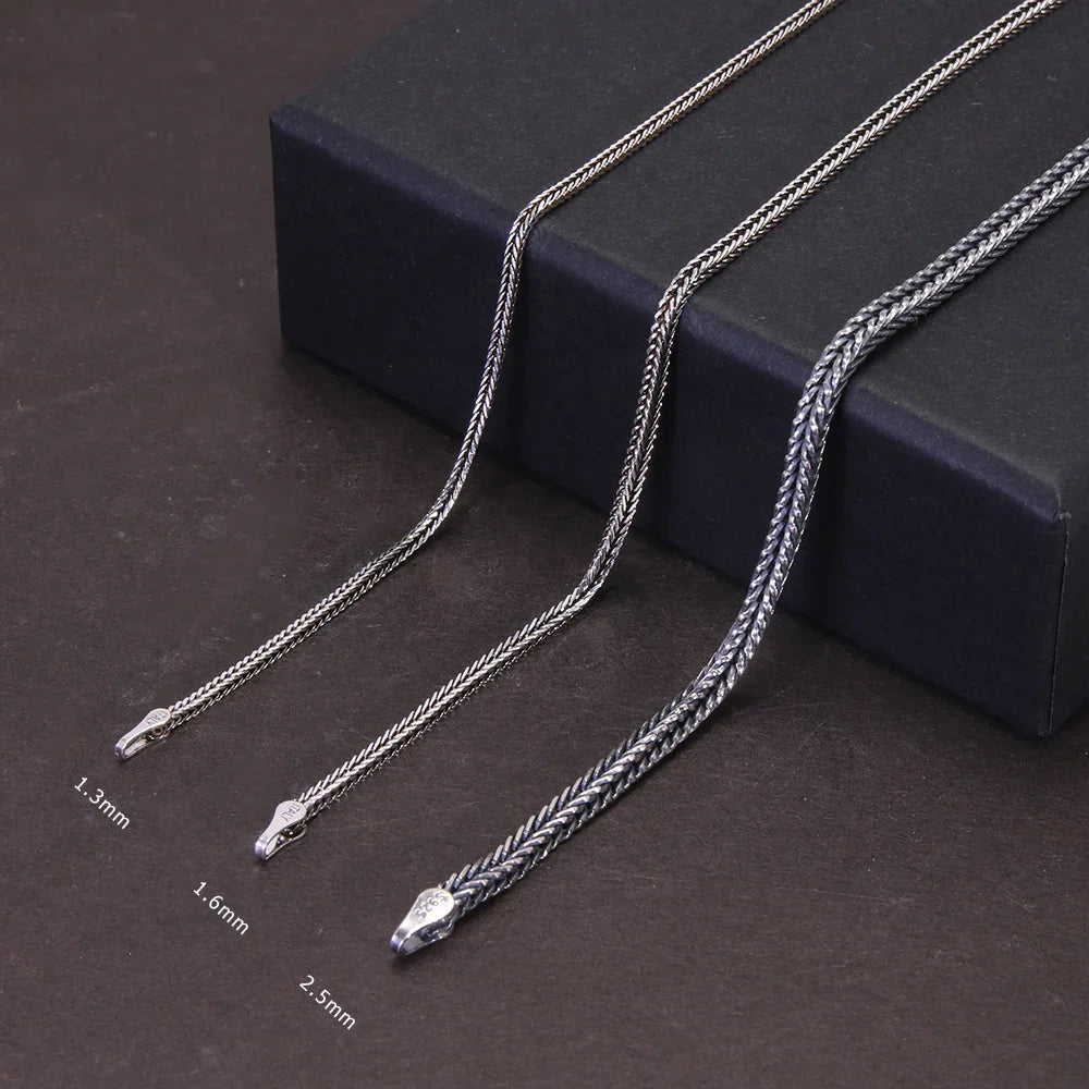 Sterling Figaro Necklace