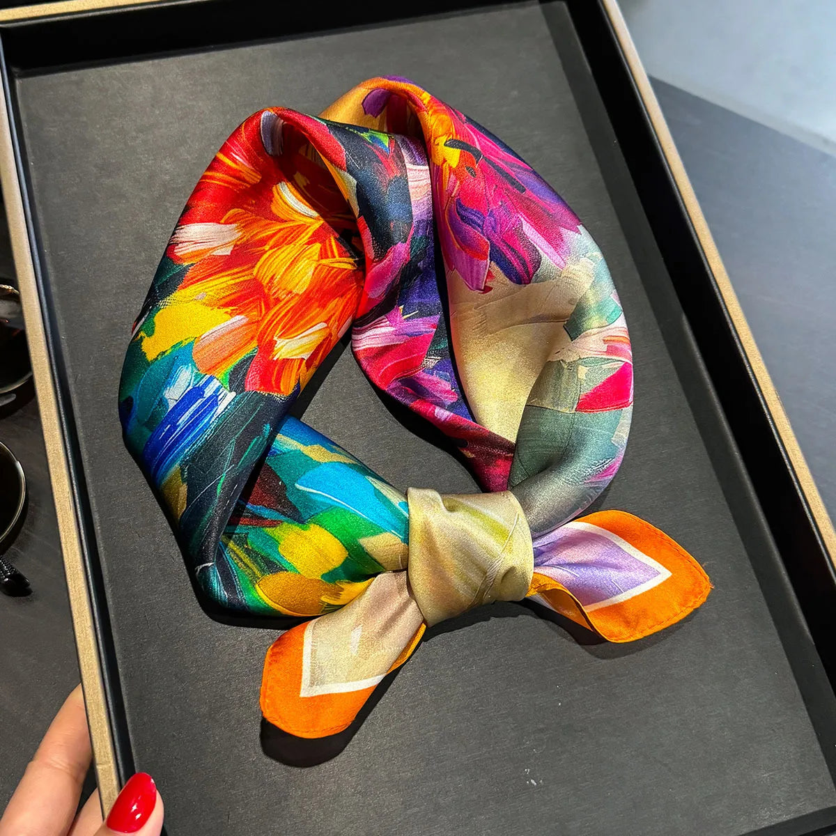 Real Silk 53cm Square Scarf