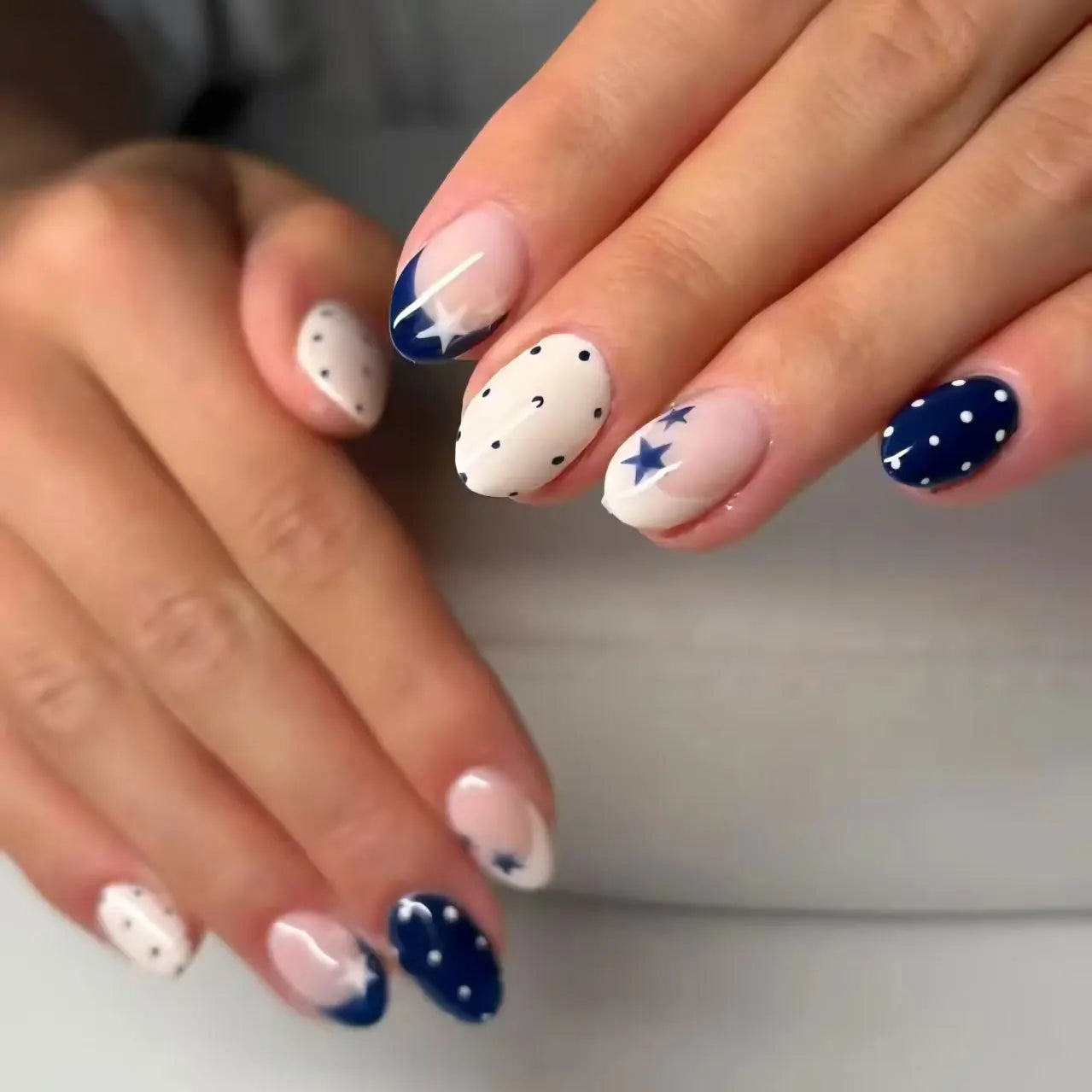 French Resin Nail Tip Set