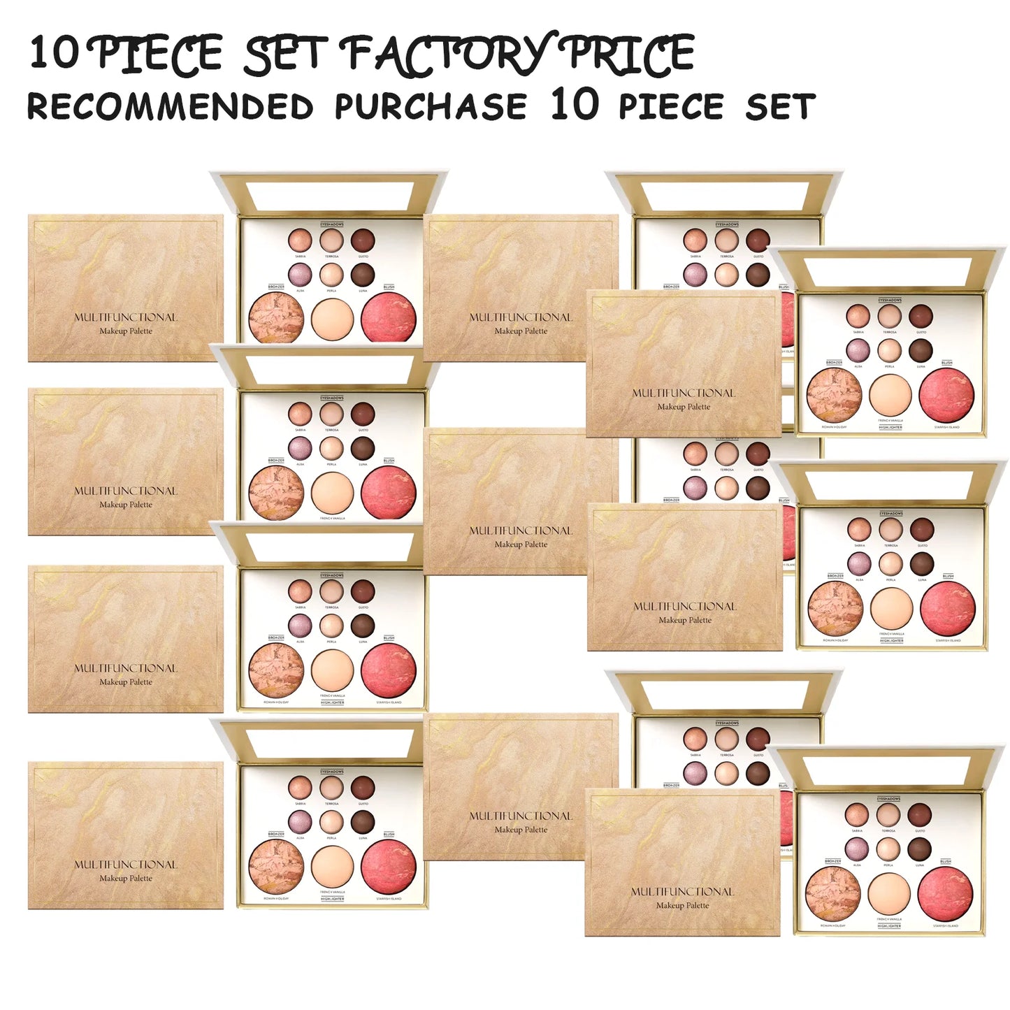 Multifunctional Makeup Palette Set