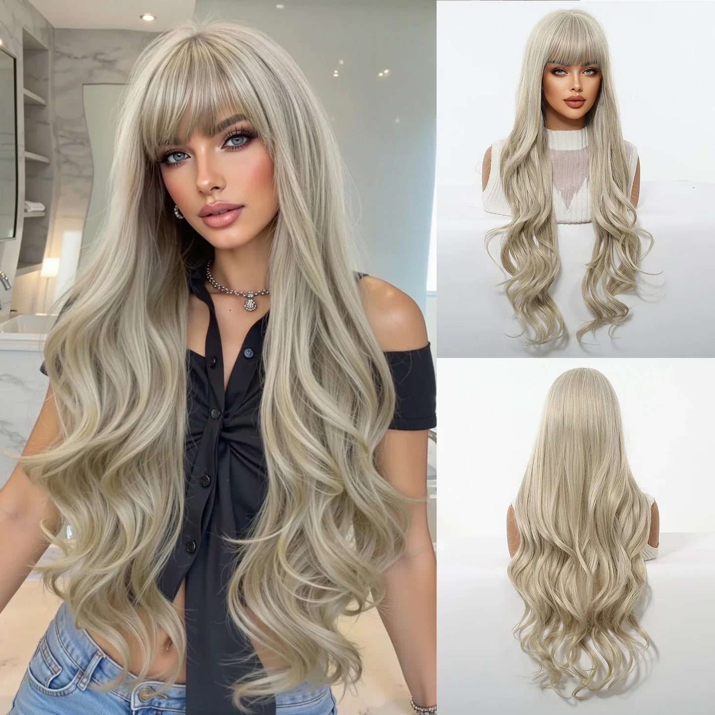 Medium Wavy Wig