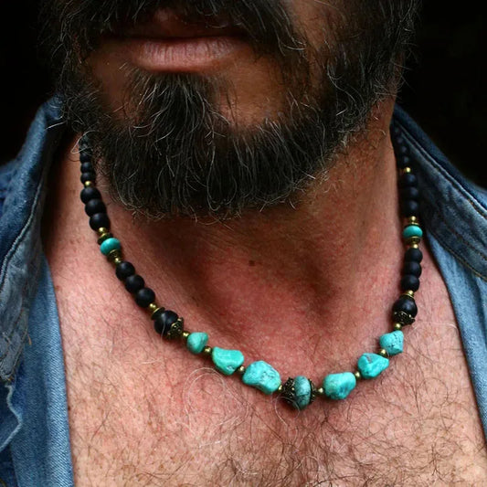 Turquoise Stone Necklace