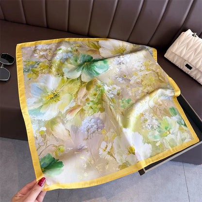 Fruit Print Korean Square Scarf